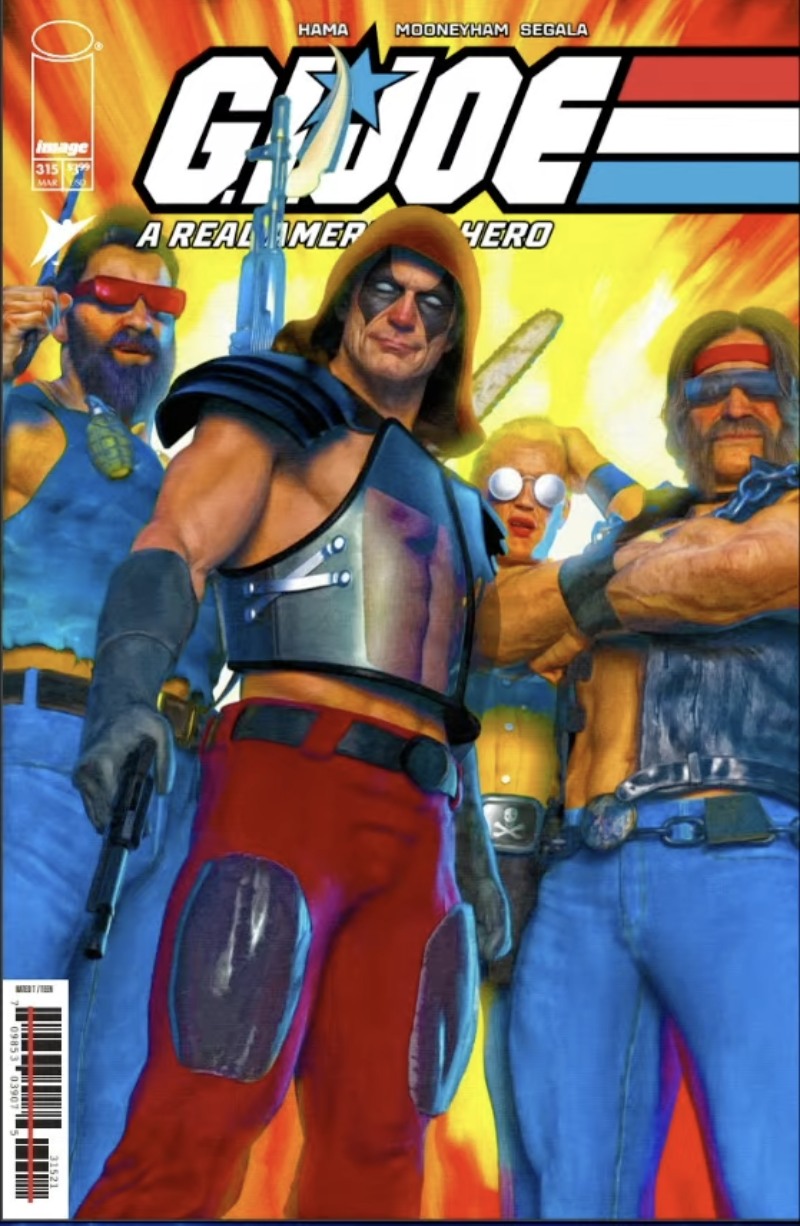 GI Joe The Real American Hero Zartan Exclusive Cover by Mark Spears Trade Dress Version