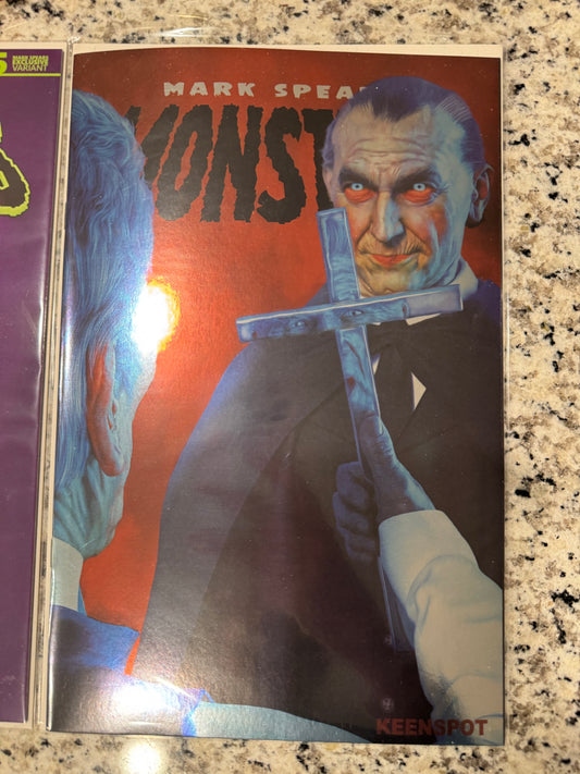 Mark Spears Monsters #1 6th printing Red Dracula Exclusive 100 Made FOIL